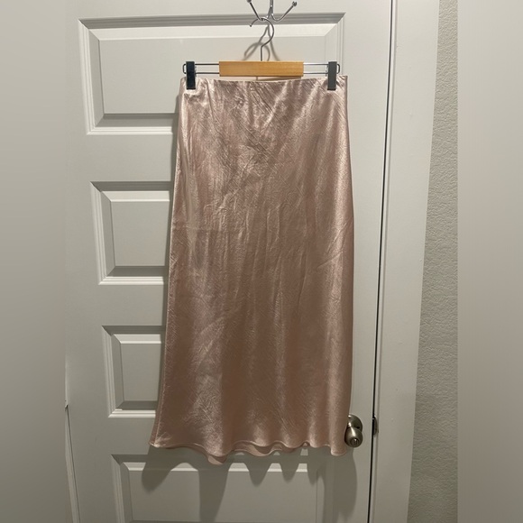 Babaton Slip Satin Maxi Skirt size 12 - Picture 2 of 7